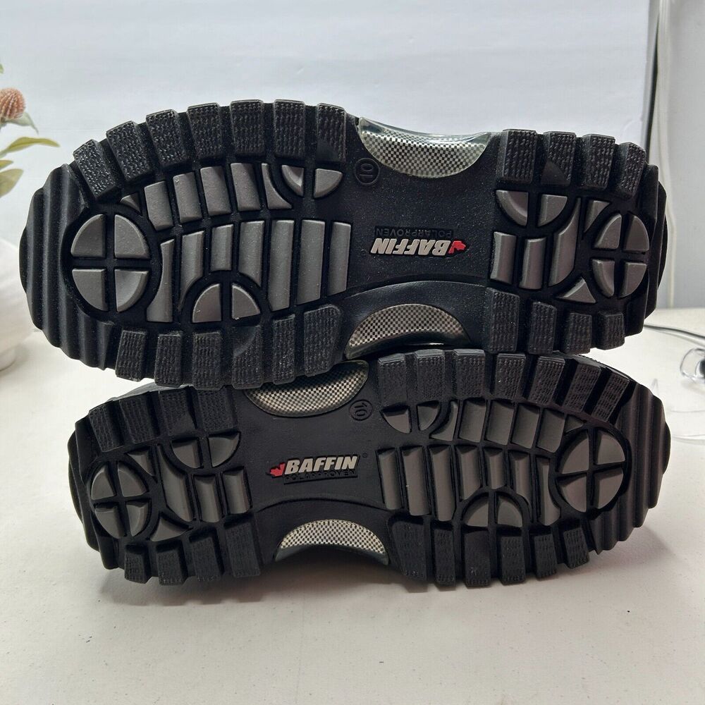 Baffin Black Gray Winter Snow Boots - Picture 9 of 9